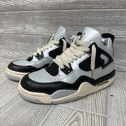 Retro 4 Platinum Gold Sneakers 4.5y