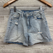 Denim Shorts Distressed 10-12