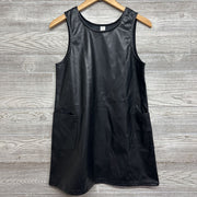 Faux Leather Jumper 11-12