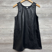 Faux Leather Jumper 11-12