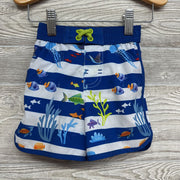 Swim Trunks Stripes Fish 12M