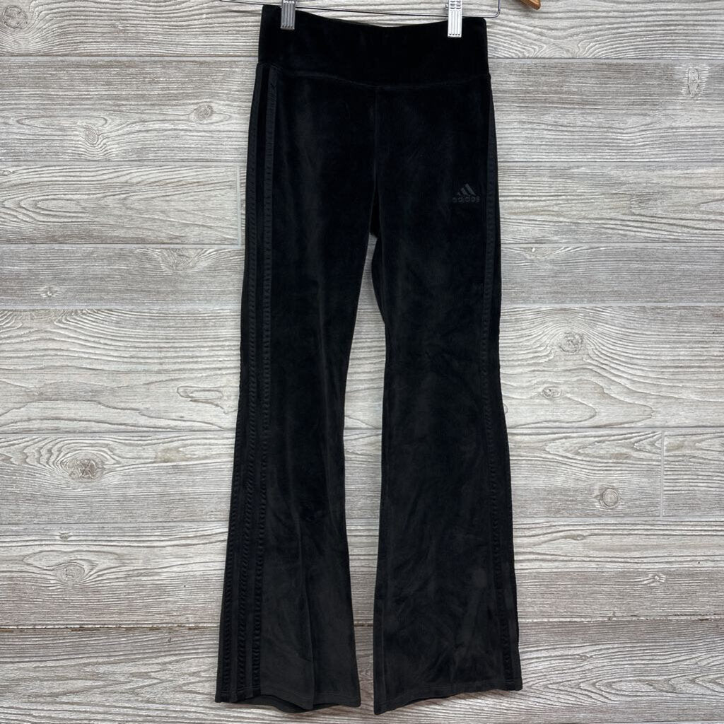 Velvet Flare Pants Side Stripes 8