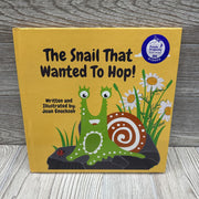The Snail That Wanted To Hop Hardcover Book