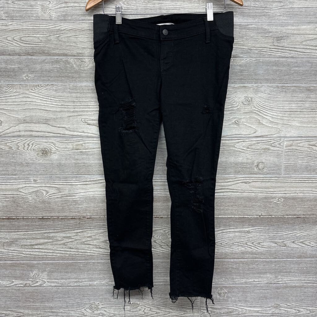 Side Panel Skinny Jeans Frayed 2/XS