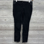 Side Panel Skinny Jeans Frayed 2/XS