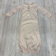 LS PJ Gown Stripes Preemie