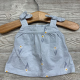 Tank Top & Shorts Flowers Bow Straps nb