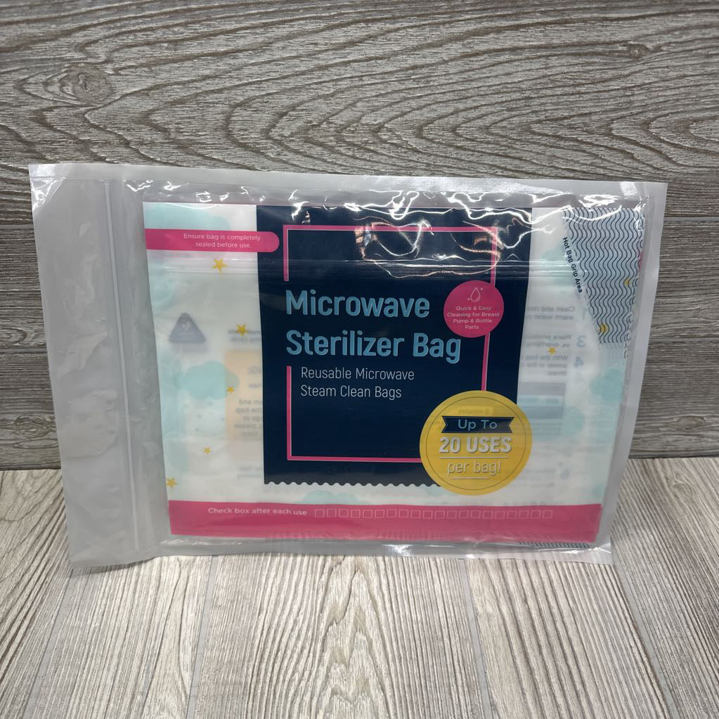 NEW 14 Pk Microwave Steam Bags