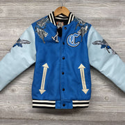 NEW Hustle Motivate Varsity Jacket 12
