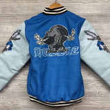 NEW Hustle Motivate Varsity Jacket 12