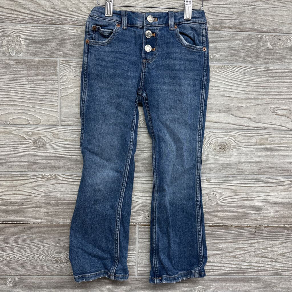 Wide Jeans Button Fly 7