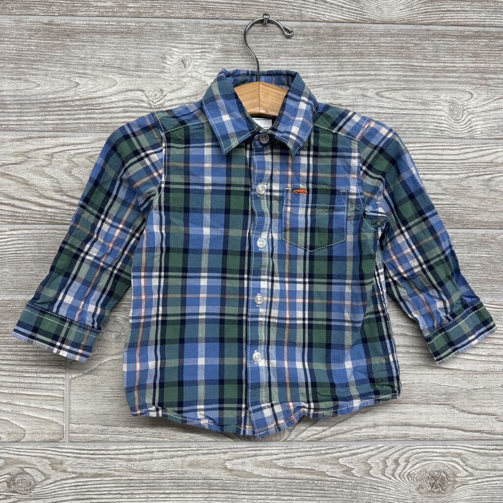 Plaid Button Up Shirt 18M