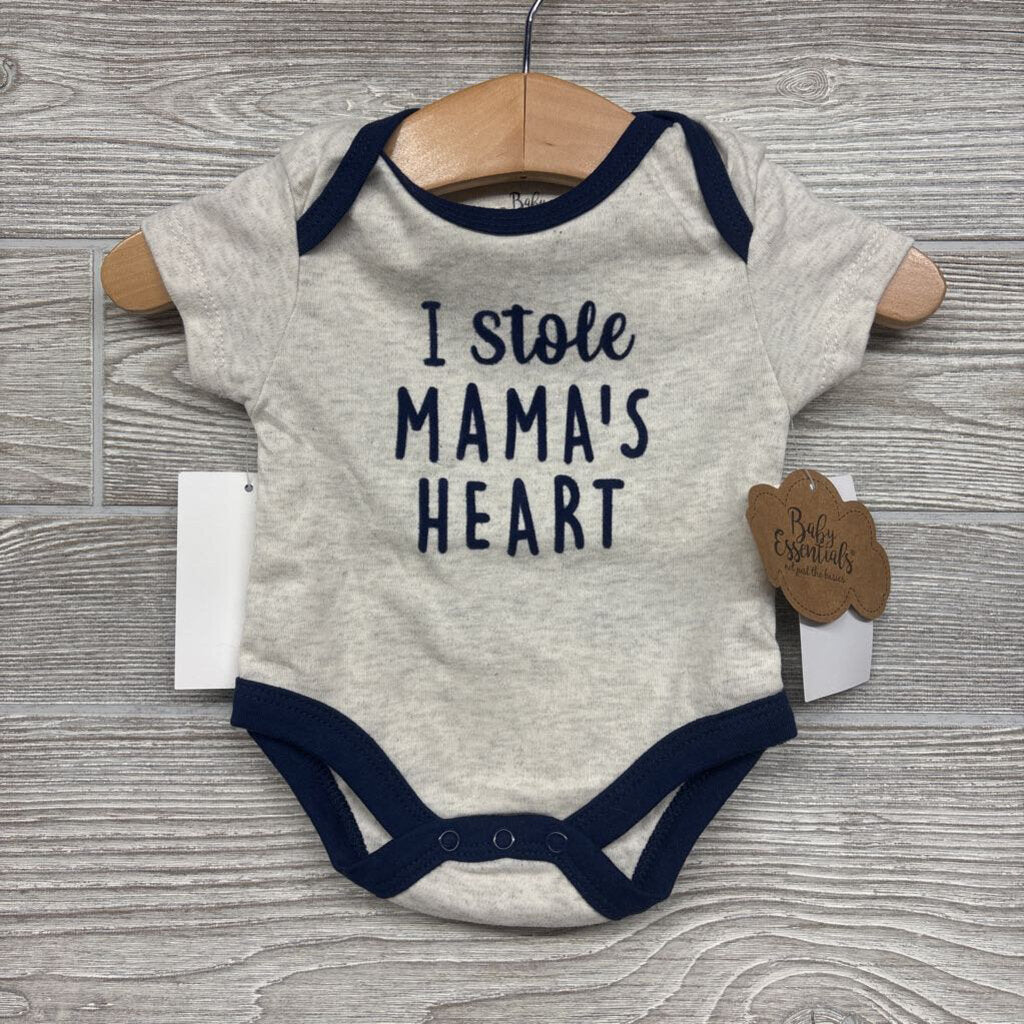 NEW Bodysuit I Stole Mama's Heart 3m