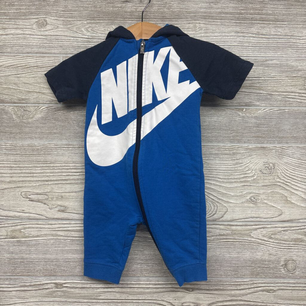 Zip Up Outfit W/ Hood Swoosh 3-6m