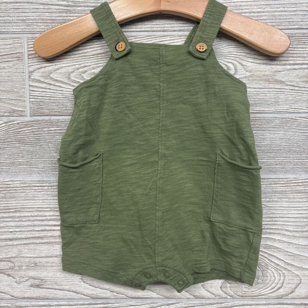 Shortalls Raw Trim Pockets 0-3m