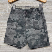 Pull On Drawstring Camo Shorts 4t