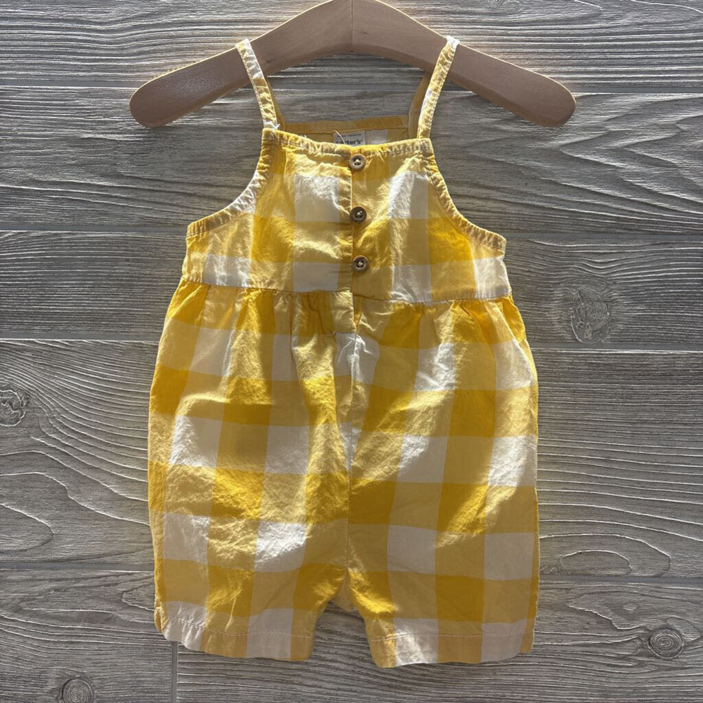 Tank Romper Gingham 6m