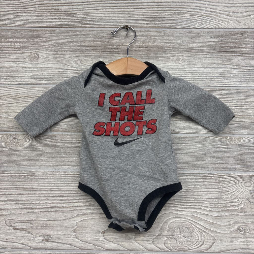 LS Bodysuit I Call The Shots 0-3m