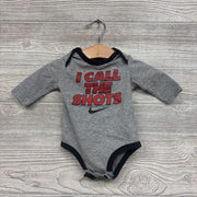 LS Bodysuit I Call The Shots 0-3m