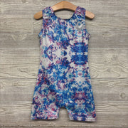 Shimmer Biketard Flowers 6