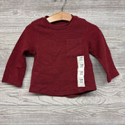 NEW LS Ribbed Shirt Chest Pocket 12m