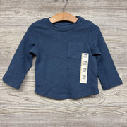 NEW LS Ribbed Shirt Chest Pocket 12m