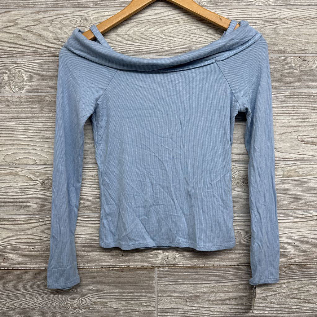 NEW LS Off Shoulder Ribbed Shirt 14