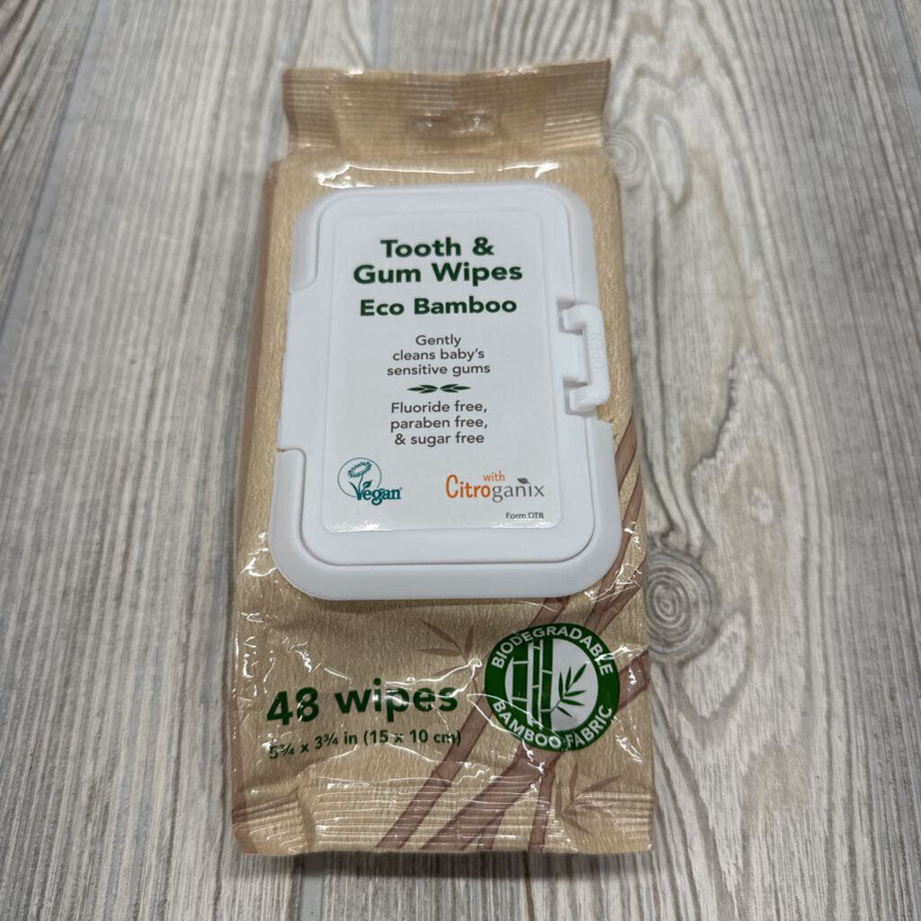 NEW Tooth & Gum Wipes