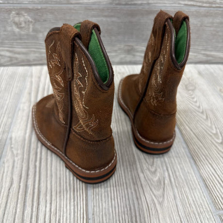 Mesquite Leather Broad Square Toe Boots 4c