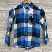 Gingham Button Up Flannel Shirt 8