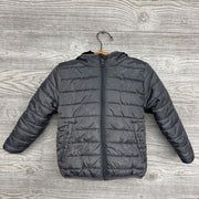 Quilted Coat W/ Hood 3t