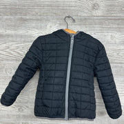 Quilted Coat W/ Hood 4t
