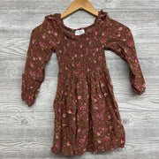 Smocked LS Dress Flowers 5