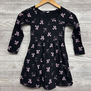 LS Dress W/ Pockets Bows 6-7