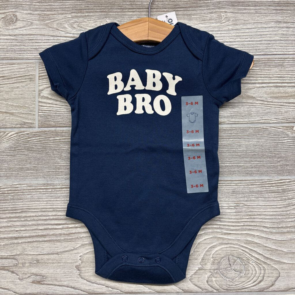 NEW Bodysuit Baby Bro 3-6M
