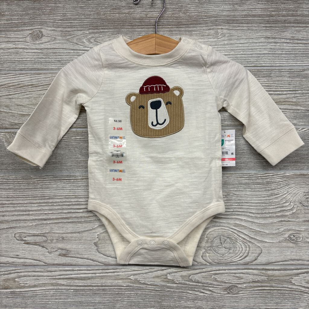 NEW Bodysuit Bear 3-6M
