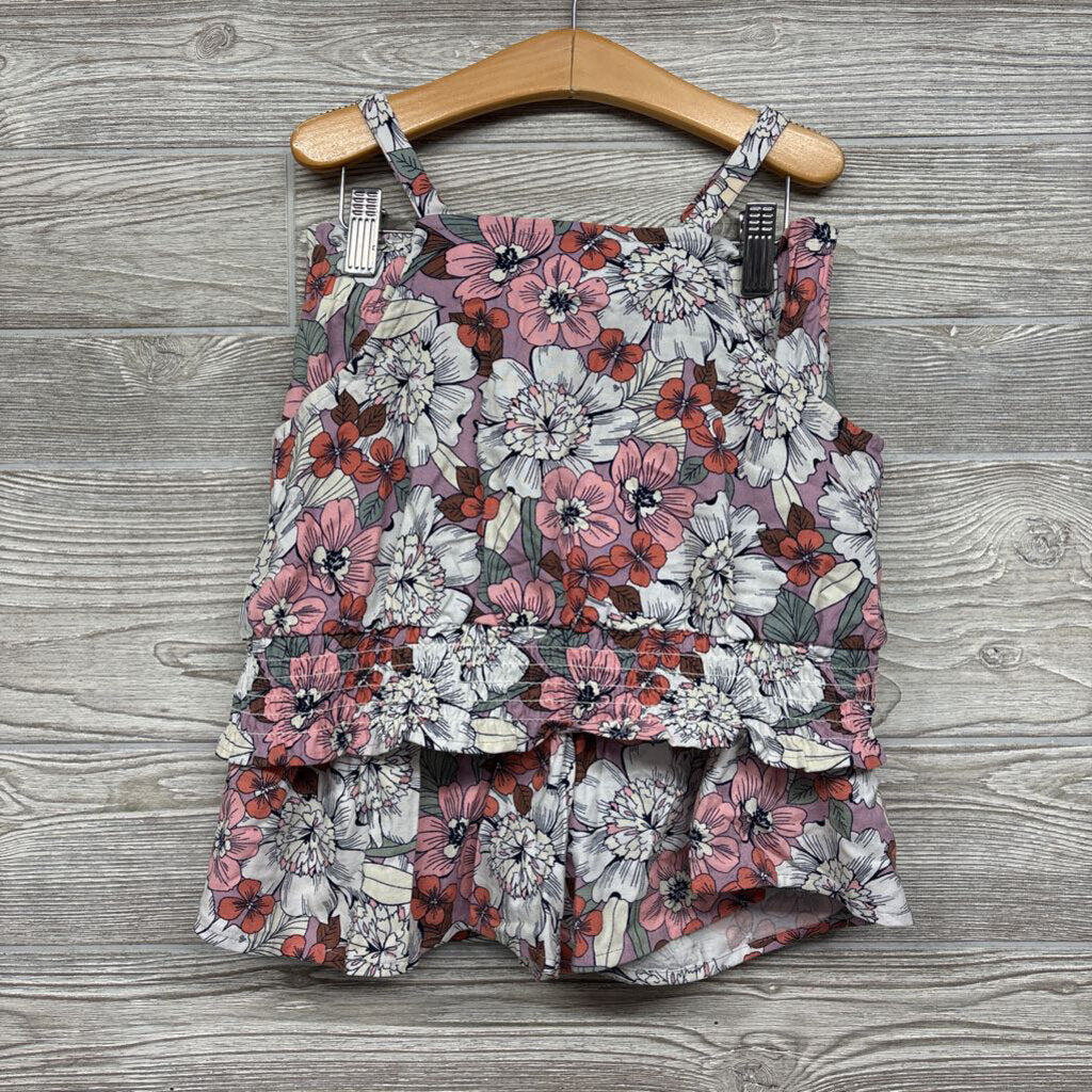 Tank Top & Skirt Flowers 10-12