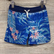 Swim Trunks Flowers 2t