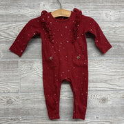 Ribbed Outfit Ruffles Stars 6M