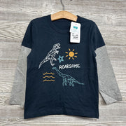 NEW LS Shirt Dinosaur Roarsome 4