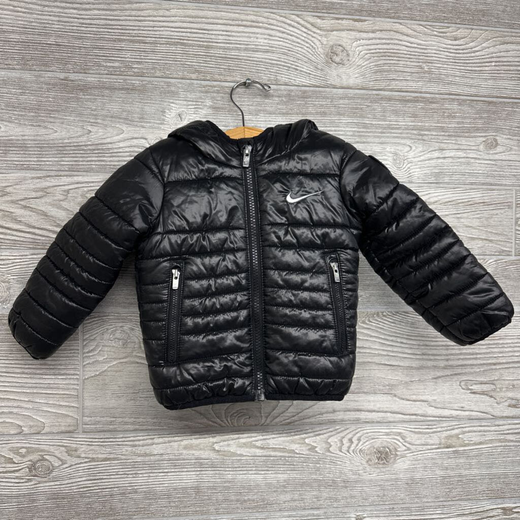 Puffer Zip Coat Swoosh 12M