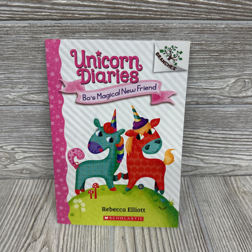 Unicorn Diaries Bo's Magical New Friend Paperback Book