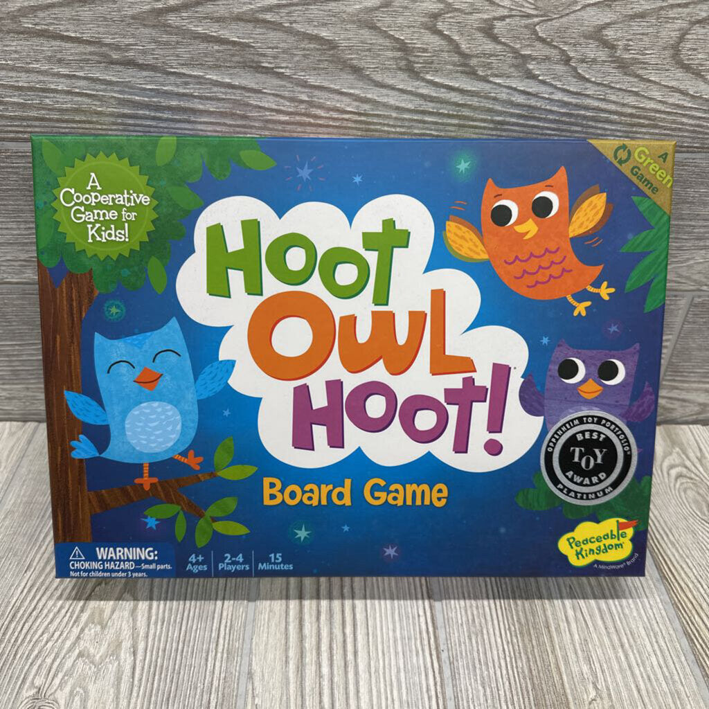 NEW Hoot Owl Hoot! Board Game