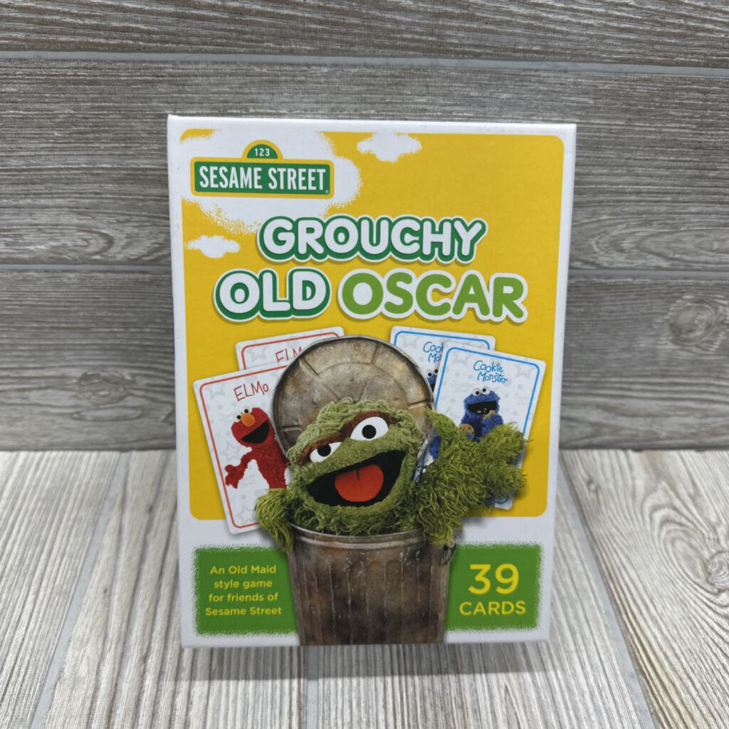 NEW Grouchy Old Oscar Old Maid Game
