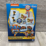 NEW Paw Patrol The Movie Memory Match Game