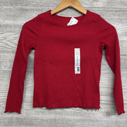 NEW Ribbed Lettuce Trim Shirt 8