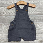 Gauze Shortalls Pocket 3-6m