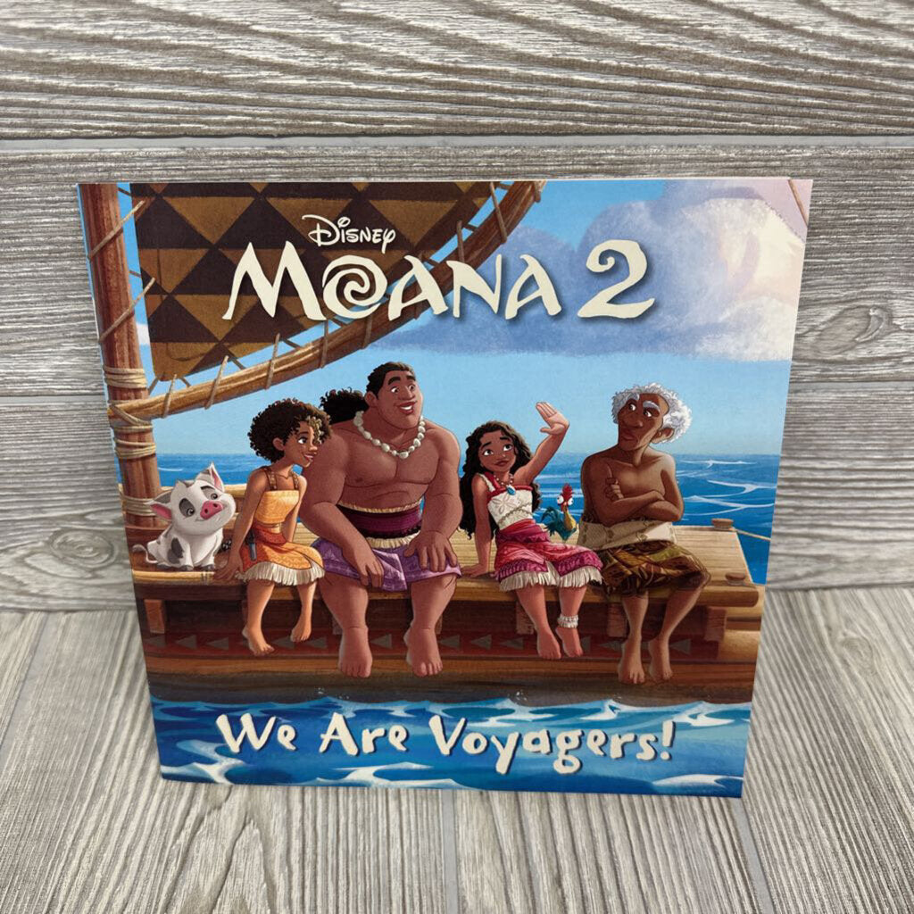 Moana 2 We Are Voyagers Paperback Book