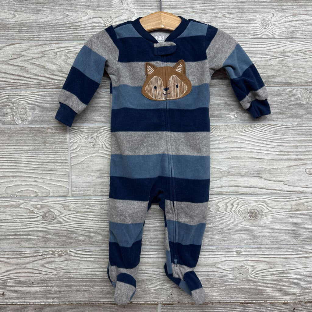 Blanket Sleeper Fox Stripes 3-6m