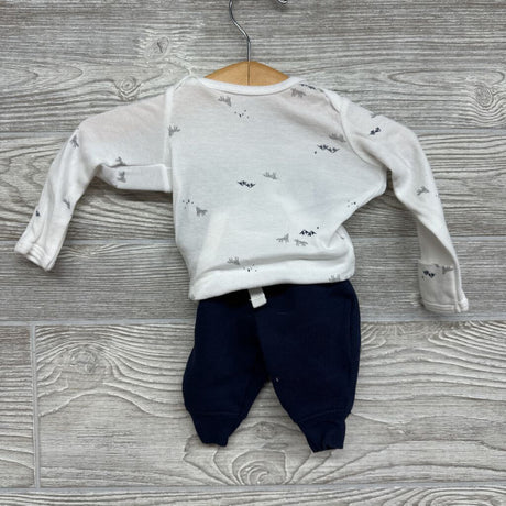 Shacket, LS Bodysuit & Pants Wolves Plaid nb